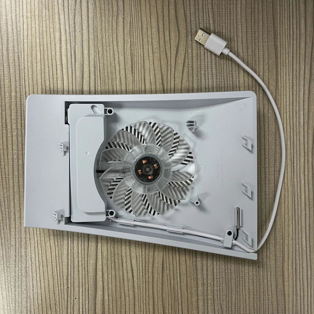 For PS5 Slim Console Cooling Fan Side-Mounted Cooling Fan Console Quiet Cooler Console Cooler for Playstation 5 Slim Accessories