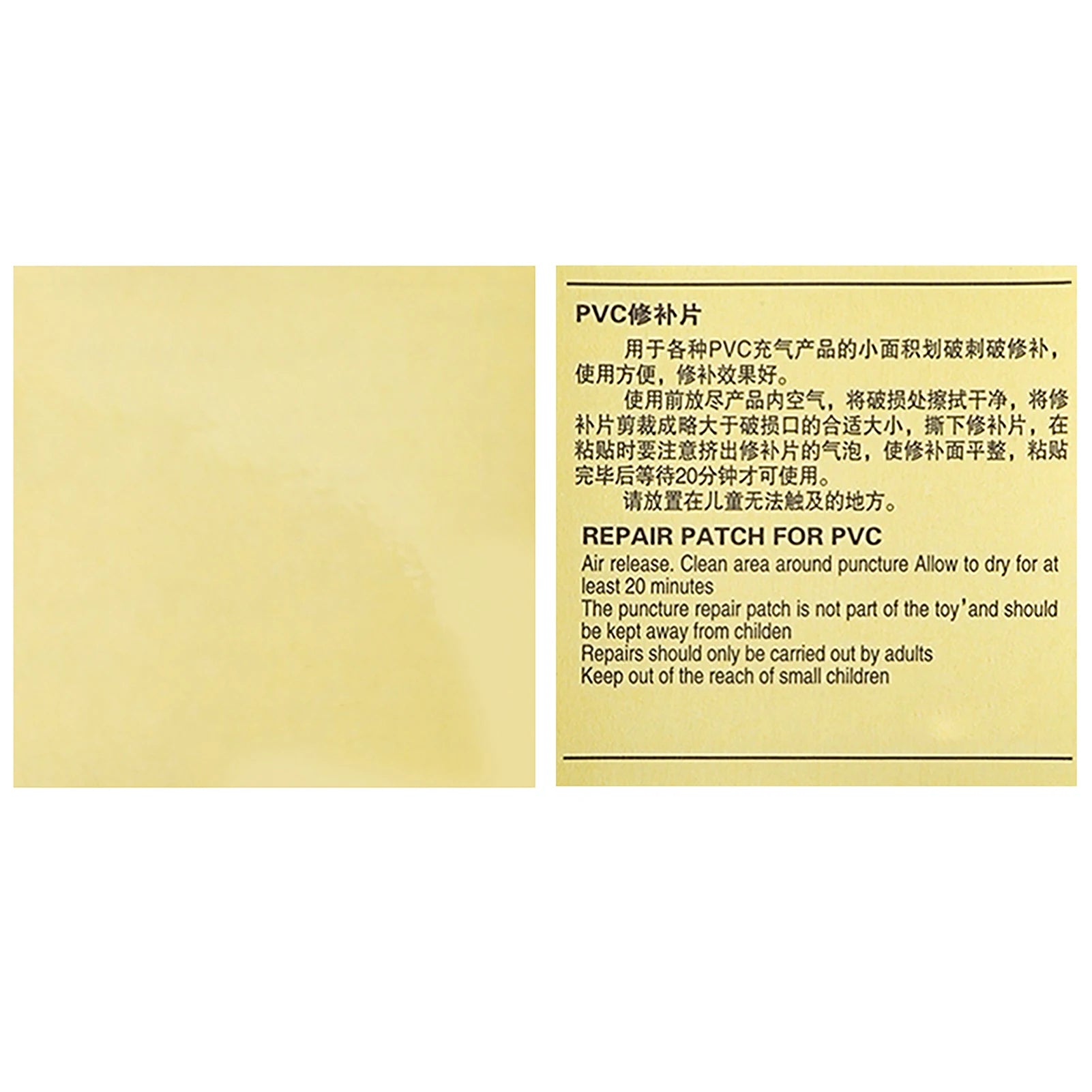 10 Pieces Iatable Patch Repair Kit Pool Cover Repair Patch Kit PVC Vinyl Pool Repair Patches Waterproof Stickers Repair
