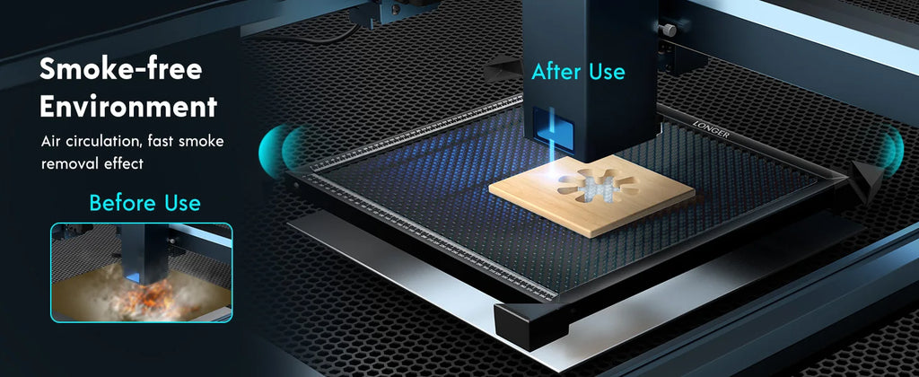 LONGER Honeycomb 440*440*22mm Working Table Honeycomb Laser lazer Bed Aluminum Mesh Panel for Laser Engraver Engraving Machine