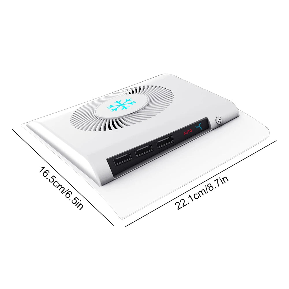 For PS5 Slim Console Cooling Fan Side-Mounted Cooling Fan Console Quiet Cooler Console Cooler for Playstation 5 Slim Accessories