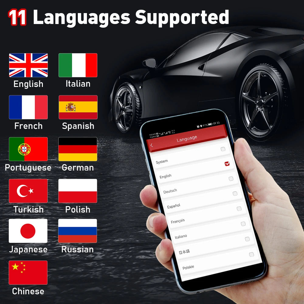 THINKCAR THINKDIAG 2 /KINGBOLEN Ediag Plus CAN FD All Systems 15 Reset Services ECU Coding OBD2 Scanner Car Diagnostic Tool