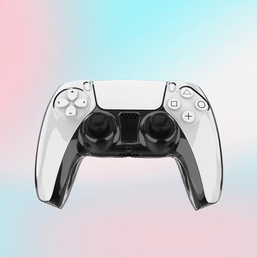 For PS5 DualSense Controller Clear PC Cover Ultra Slim Transparent Protector Case for PS5 Gamepad Game Accessories